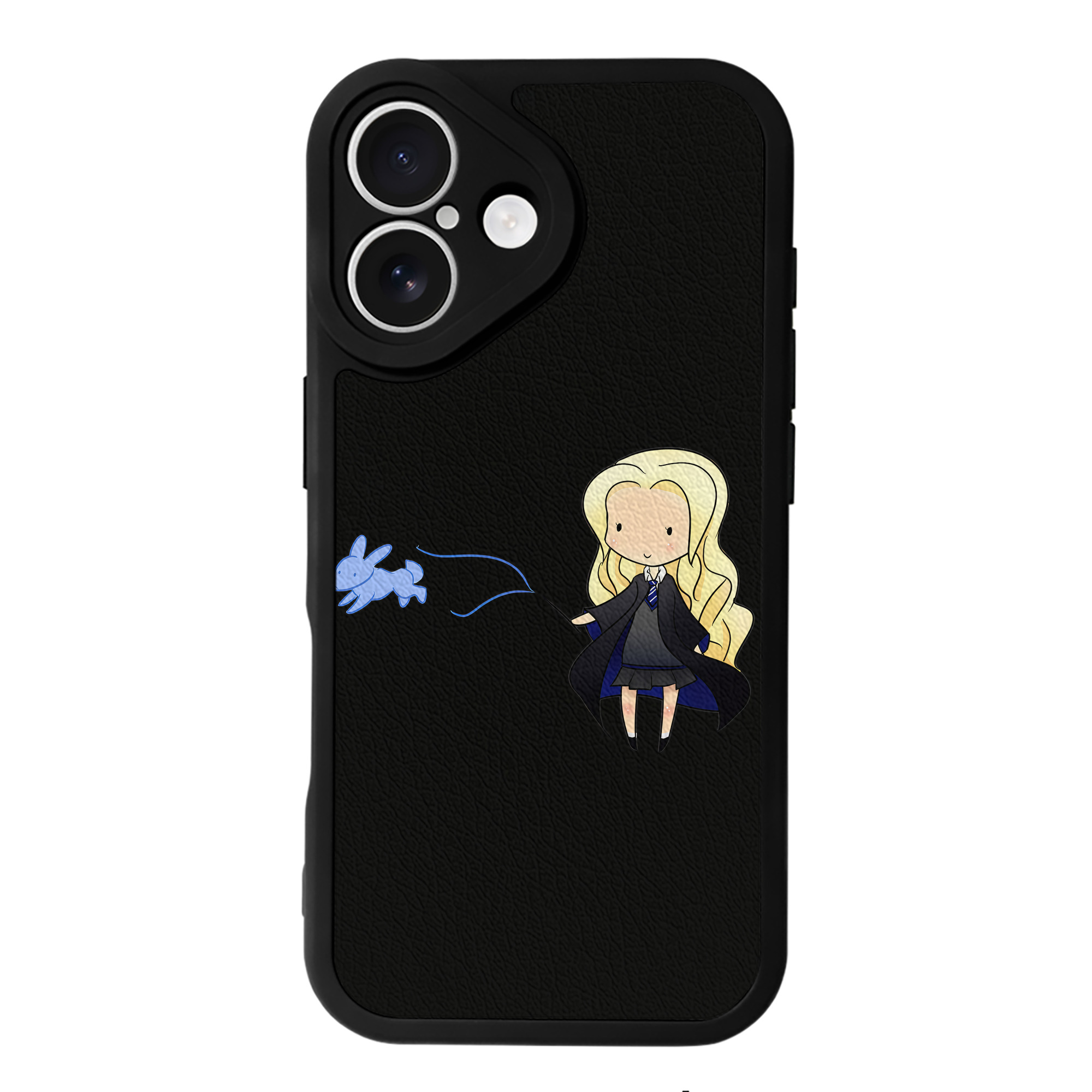 （画像用） Harry Potter ハリー・ポッターシリーズ 【iPhone 16シリーズ対応】シリコンスマホケース（レザー調） 材質：シリコン
